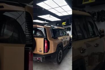 Rear of jatour #suvtyres #automobile #electriccars #smartphone #viral #offroad