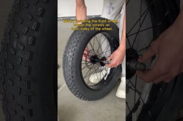 Electric Bike Assembly in 10 Minutes