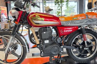 crown Electric Bike X200 Review in Pakistan and price / Best EV Bike