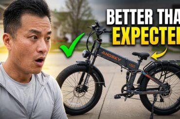 This Foldable Fat Tire E-Bike Is Better Than I Expected!