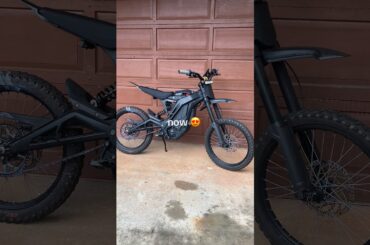 All of my e-bikes #ebike #surron #eridepro #wheelie #dirtbike