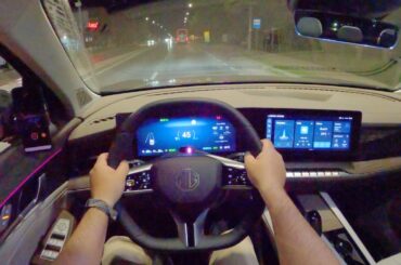 New MG S9 PHEV 2026 (Plug-in Hybrid) POV Night Drive | 0-100