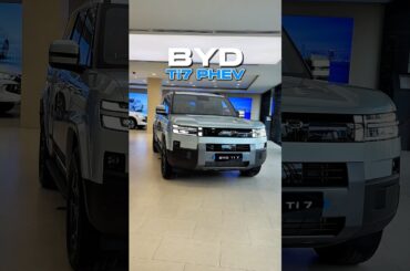 BYD Ti7 PHEV 2026 titanium color Super premium plug in hybrid suv