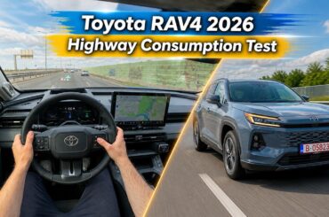Toyota RAV4 2026 Highway Fuel Consumption Test