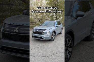 It’s Time For A Plug-In Hybrid? #mitsubishi #phev #hybrid #outlanderphev