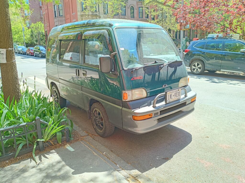 199x Subaru Libero, official tiny 4wd van of...?