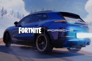 Porsche Cayenne Turbo Electric arrives in Fortnite