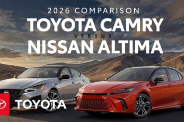 2026 Comparison Overview: Toyota Camry vs Nissan Altima | Toyota
