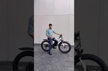 An Electric Bicycle at Pakistan Electric Vehicle & BikeExhibition at Expo Center Lahore!