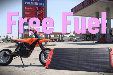 F*** Gas Prices, I've Been Running All my E-Bikes for Free!