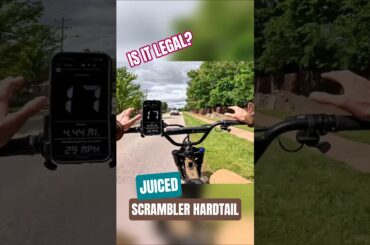 Electric Bike or Motorcycle? Juiced Scrambler