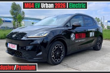 New MG4 EV Urban 2026 Review | 5-Star Safety & Interior Details