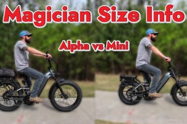 Magician Alpha & Alpha Mini Size Information