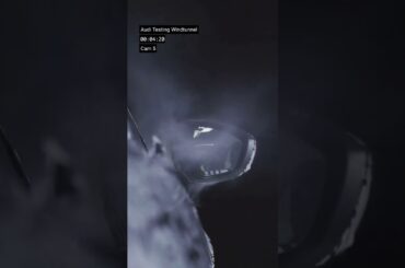 Wind tunnel test footage of Audi A2 e-tron prototype​