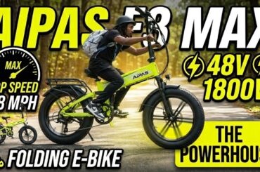Aipas F3 Max Folding Electric Bike Power on a Budget