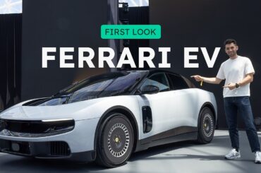 I Saw Ferrari's Wild New EV