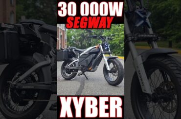 New 90MPH Ebike is INSANE Segway Xyber #shorts #ebike #bikelife #Segway #electric #ev #diy #speed