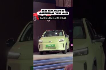 New Tata Tiago EV Launched at Rs. 6.99 Lakh!