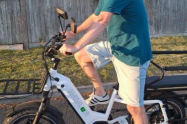 We try out the Benzina Zero Hauler electric bike around Sussex