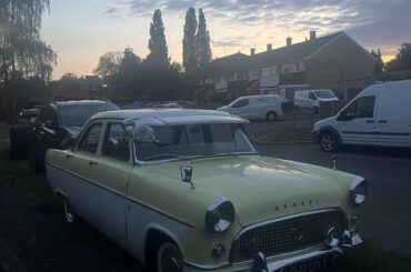 [Ford Consul] street parked in excellent condition