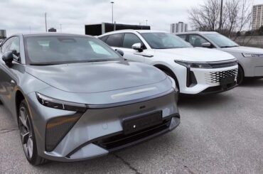 First Chinese EVs Land In Canada