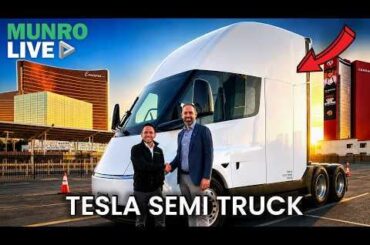 Tesla Semi Walkaround & Discussion at ACT Expo w/ Dan Priestley