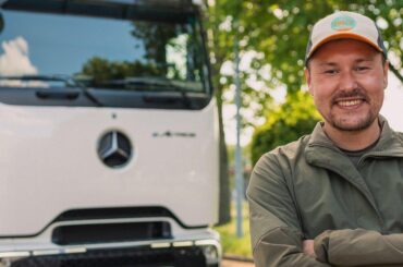 Around the world in 80 charges with the eActros 600: Content creator Tobias Wagner, aka ‘Elektrotrucker’, plans the first global circumnavigation with a battery-electric truck