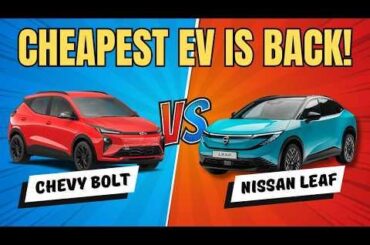 $30,000 EV Battle Royale — 2027 Chevy Bolt vs 2026 Nissan Leaf