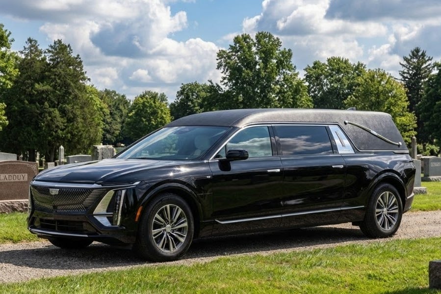cadillac lyriq hearse