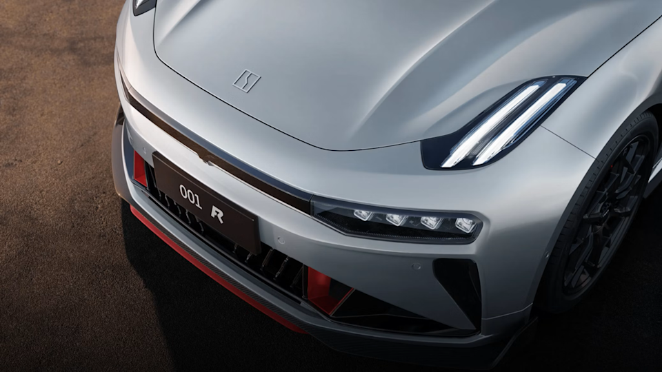 The Front Clip of the Zeekr 001 FR performance EVZeekr