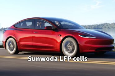 China-Made Tesla Model 3 RWD Exported to Canada Likely Features Superior LFP Cells From Sunwoda