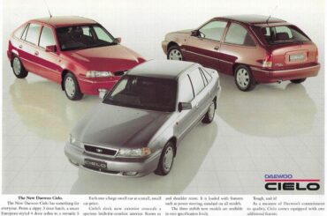 Daewoo Cielo the official car of?