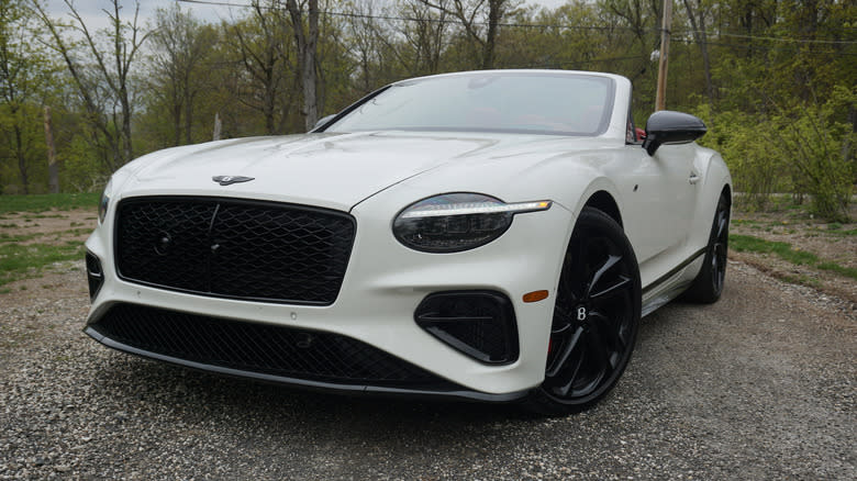 2026 Bentley Continental GTC S front 3/4 view