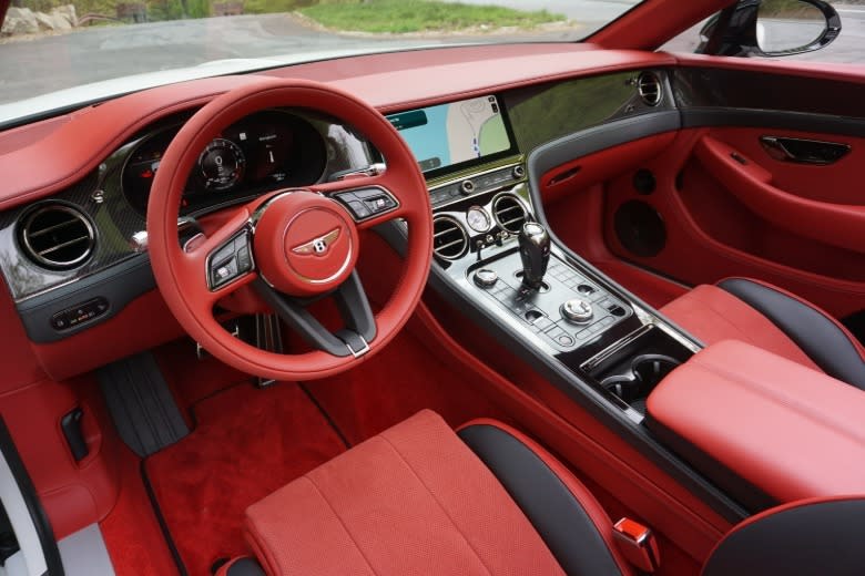 2026 Bentley Continental GTC S interior