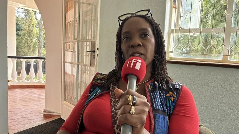 Celeste Tchetgen Vogel is the co-founder & CEO of eWaka, a company focused on electric vehicles and e-mobility in Nairobi, here photographed on 7 May 2023.