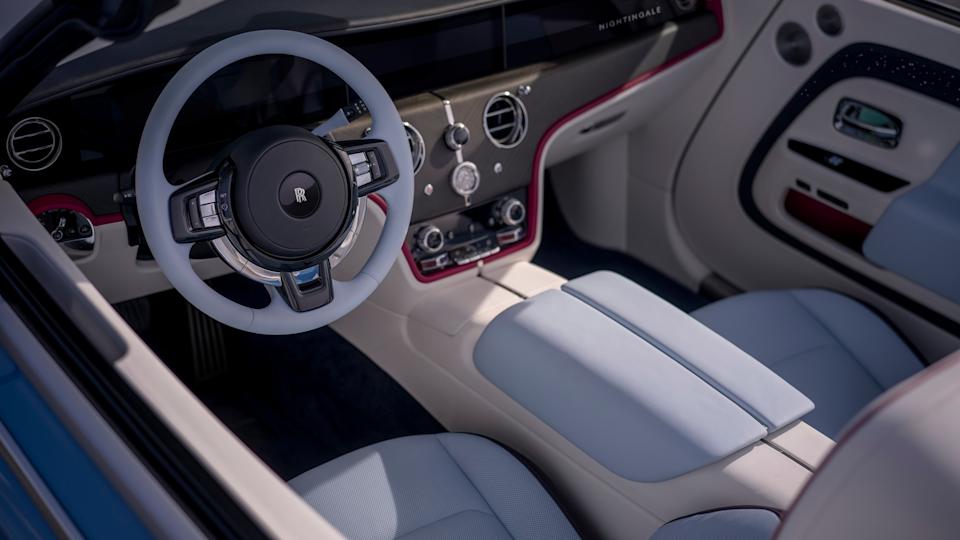 Rolls-Royce - PHOTO: The interior of the new Nightingale Project electric car.