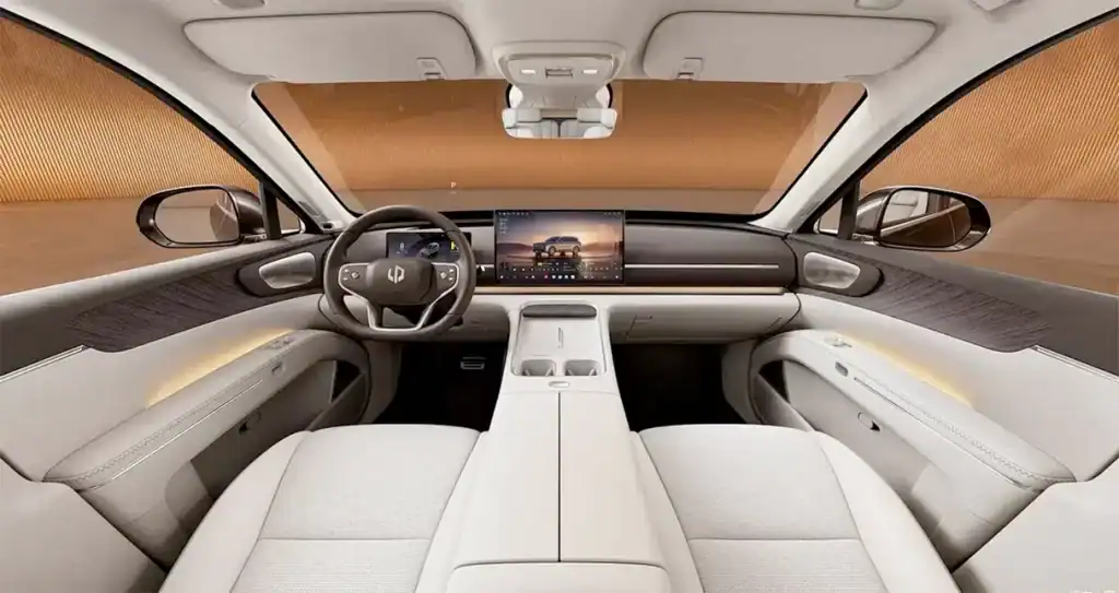 2026 Leapmotor D19 plug-in hybrid interior