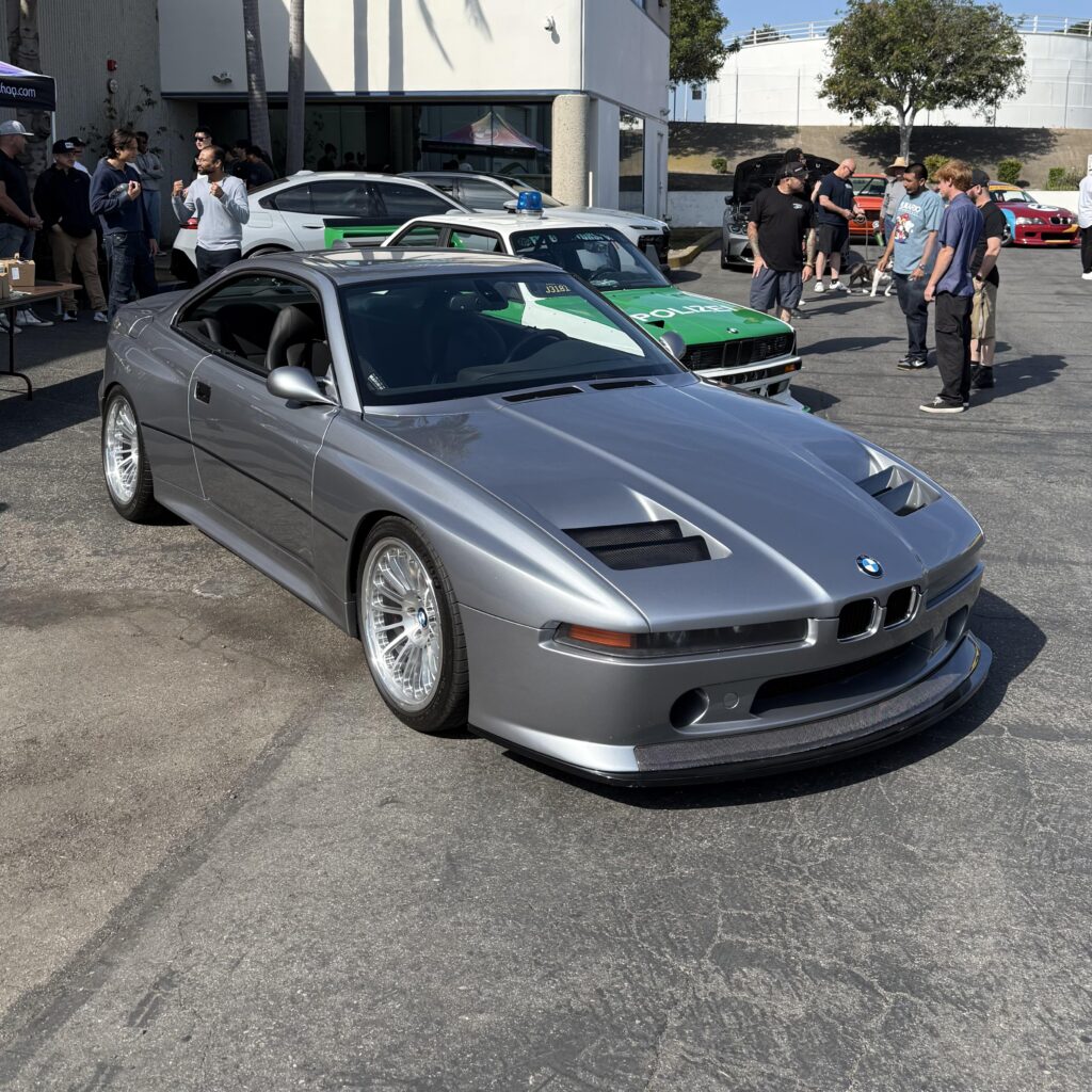 BMW 858 CSL. A restomod E31 8-Series that has a custom carbon fiber body kit and the V10 from the E60 M5 [3529x3529]