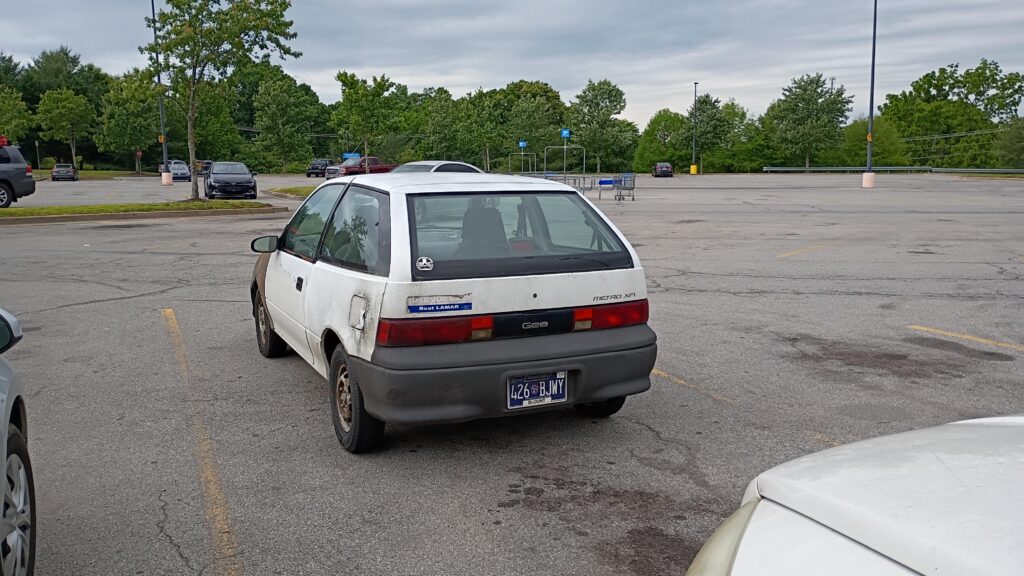 Geo Metro: Once As Common As A Cold, Now All But Extinct.