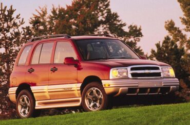 The 2001 Chevy Tracker LT The oficial car of?