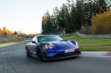 The Porsche Taycan Just Reclaimed Its Nürburgring Record