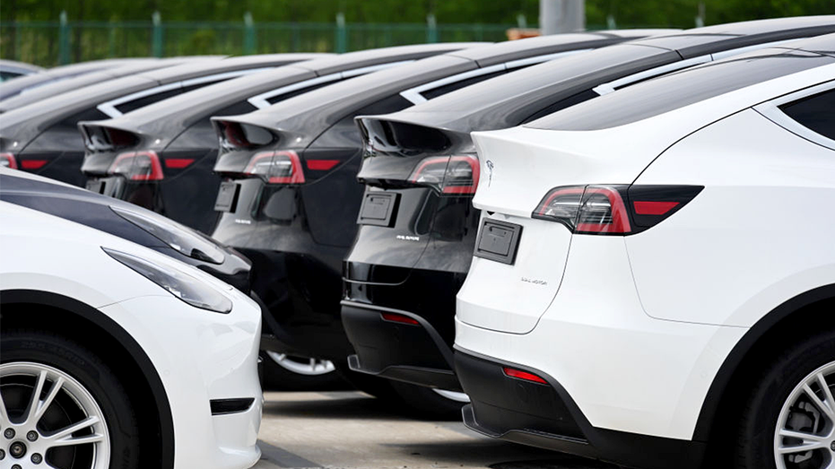 Tesla Model Y and Model 3 electric vehicles