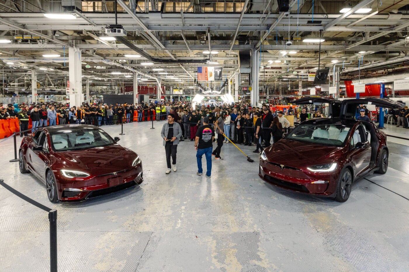 Tesla model s model x produktionsende min