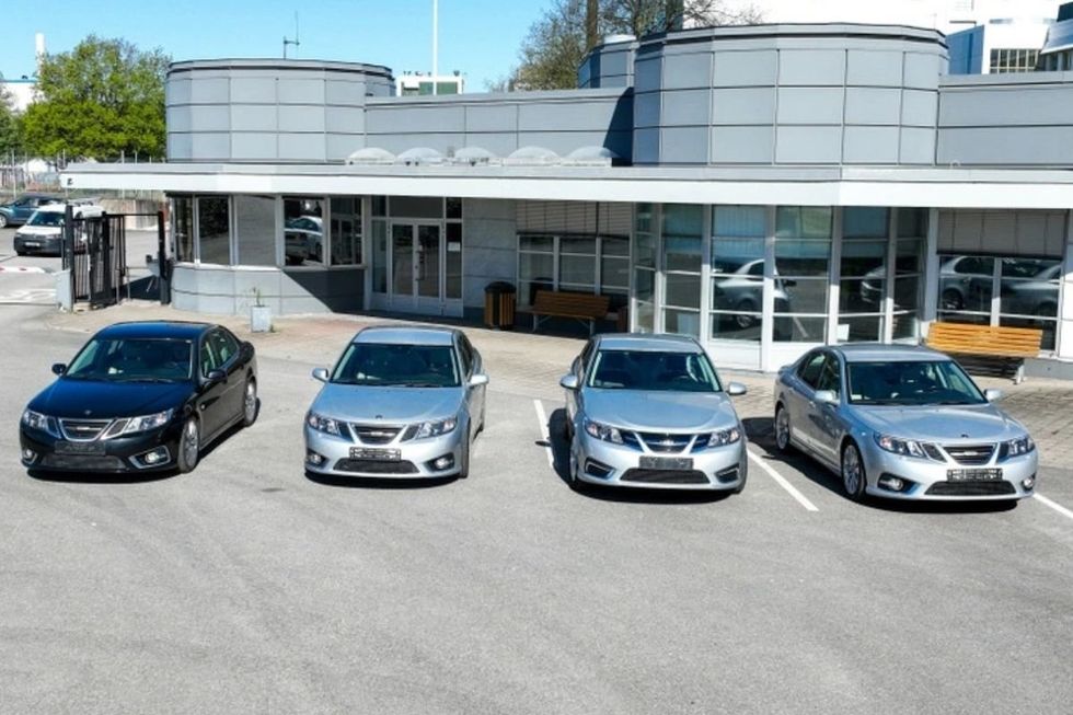 The three Saab cars being auctioned will leave the Trollh\u00e4ttan factory for the final time in the coming weeks