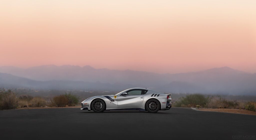 Unpainted aluminum Ferrari F12tdf [OC] [3840x2100]