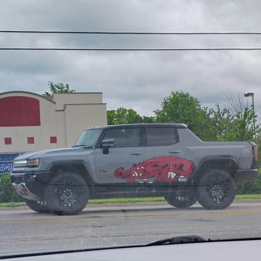 My GMC Hummer EV goes Woo Pig Sooie!