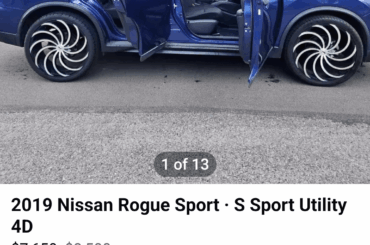 this Nissan Rogue the official car of?