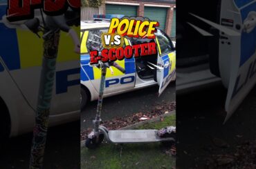 Police chase escooter #ebike #cops #escooter