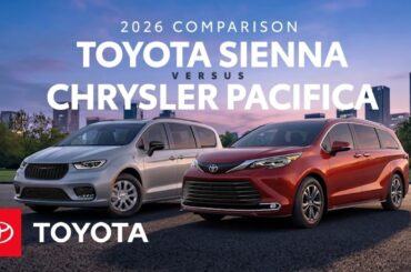 2026 Toyota Sienna vs. 2026 Chrysler Pacifica | Toyota