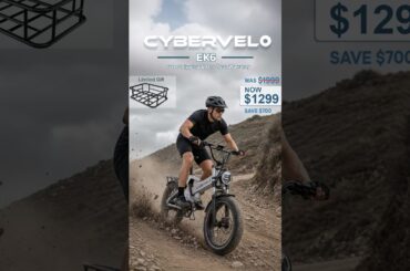 It’s what you like? #cybervelo #ebike #foryou #trythatinasmalltown #electricbike #ek6 #foldable #mtb